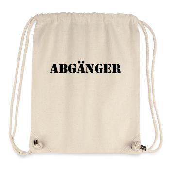 abgänger - Stanley/Stella recycelter Gym Bag - Naturweiß - Vorne