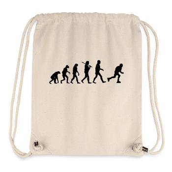Evolution Rollschuhe - Stanley/Stella recycelter Gym Bag - Naturweiß - Vorne