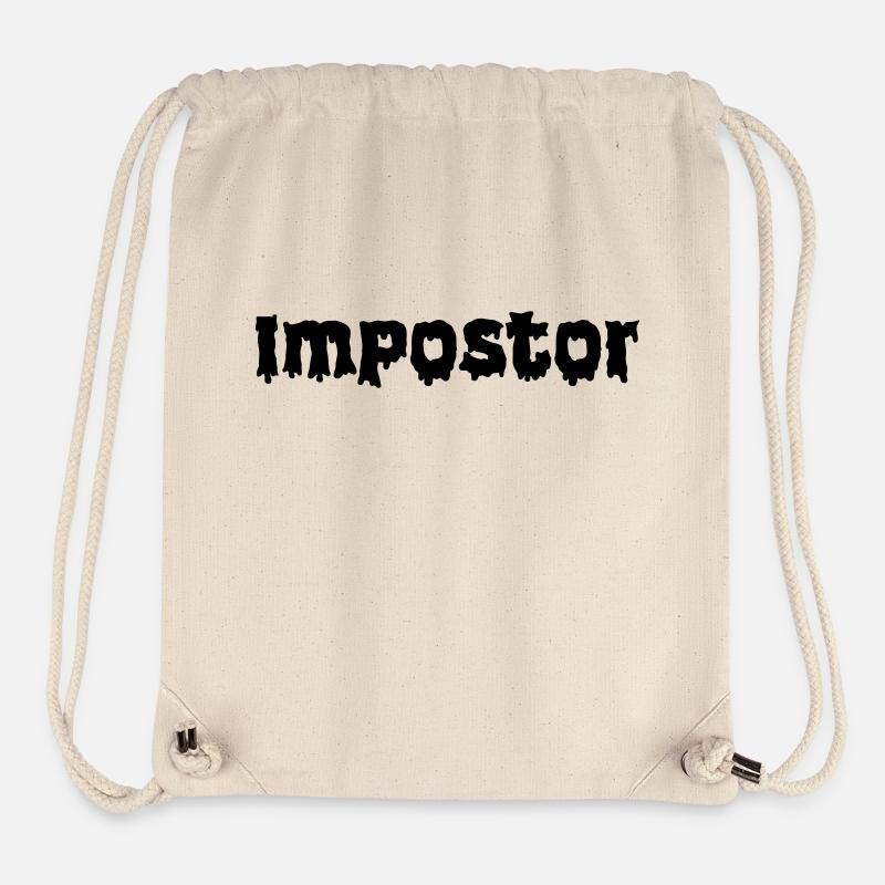 Imposteur - Sac à cordon recyclé Stanley/Stella - blanc naturel