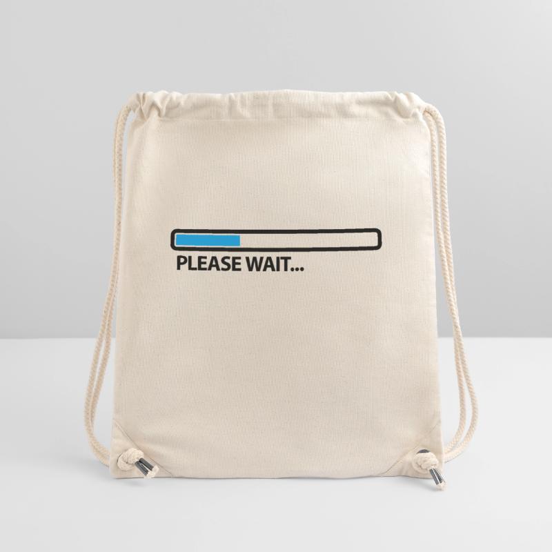 please_wait_2c Sac à cordon recyclé Stanley/Stella