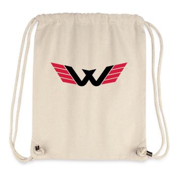 W Logo - Stanley/Stella Recycled Gym Bag - natural - Front