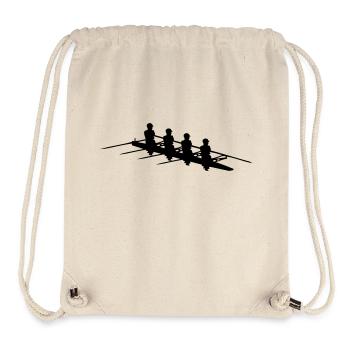 rowing Quad scull rower Bump races - Stanley/Stella Recycled Gym Bag - natural - Front
