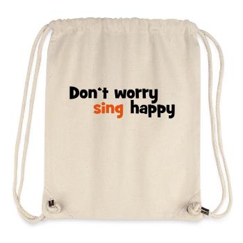 singing - Stanley/Stella Recycled Gym Bag - natural - Front