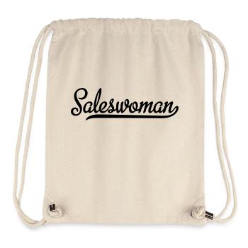 Saleswoman - Stanley/Stella Recycled Gym Bag - natural - Front