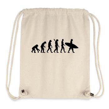 Evolution Surfen - Stanley/Stella recycelter Gym Bag - Naturweiß - Vorne