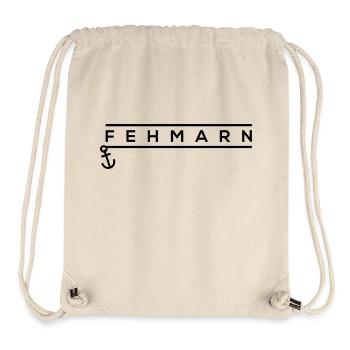 FEHMARN - Stanley/Stella recycelter Gym Bag - Naturweiß - Vorne