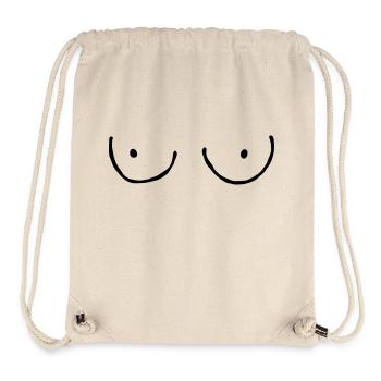 gezogene Brust se341 - Stanley/Stella recycelter Gym Bag - Naturweiß - Vorne