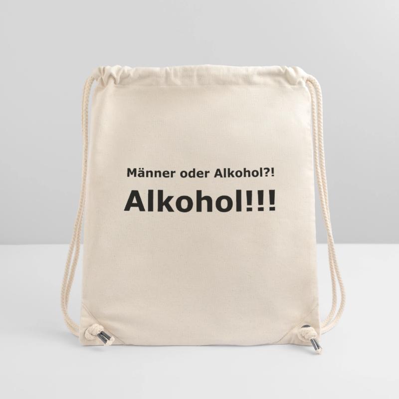 Männer oder Alkohol?! Alkohol!!! Stanley/Stella recycelter Gym Bag
