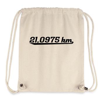 half marathon - Stanley/Stella Recycled Gym Bag - natural - Front