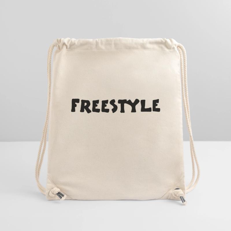 freestyle2_vec_1fr Sac à cordon recyclé Stanley/Stella