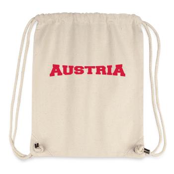 Austria Logo Design - Stanley/Stella Recycled Gym Bag - natural - Front