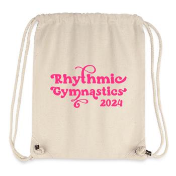 Rhythmic gymnastics - Stanley/Stella Recycled Gym Bag - natural - Front