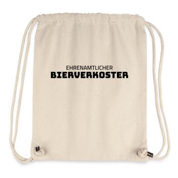 Ehrenamtlicher Bierverkoster Bier - Stanley/Stella recycelter Gym Bag - Naturweiß - Vorne