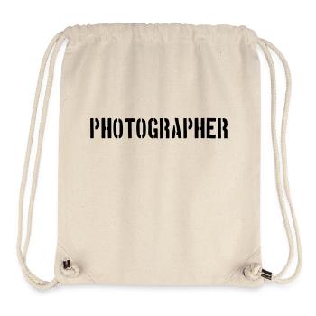 Army Photographer - Stanley/Stella recycelter Gym Bag - Naturweiß - Vorne