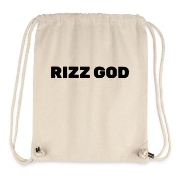 Rizz gut - Stanley/Stella recycelter Gym Bag - Naturweiß - Vorne
