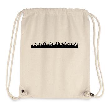 crowd_people - Stanley/Stella recycelter Gym Bag - Naturweiß - Vorne