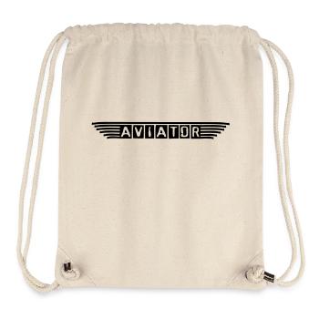 aviator_vec_1 de - Stanley/Stella recycelter Gym Bag - Naturweiß - Vorne