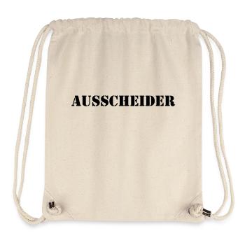 ausscheider - Stanley/Stella recycelter Gym Bag - Naturweiß - Vorne