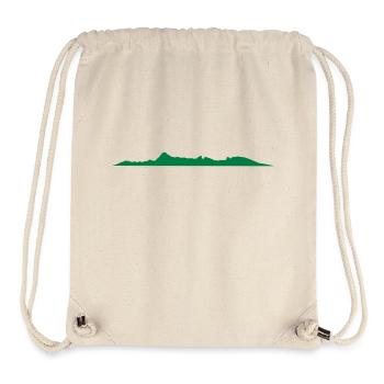 profil île de Moorea ISLAND - Stanley/Stella Recycled Gym Bag - natural - Front