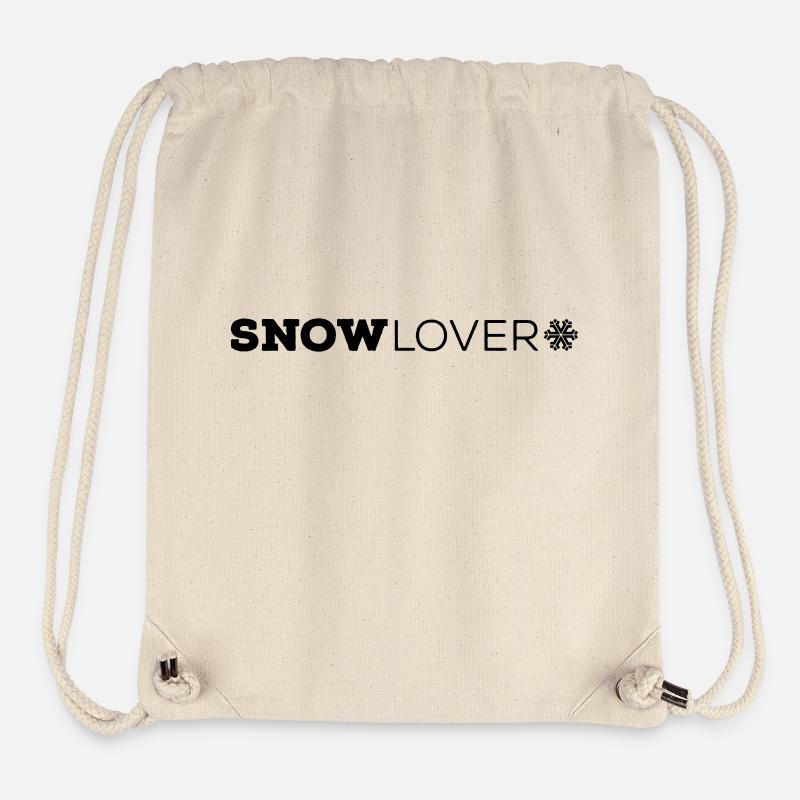 SNOW Lover - Stanley/Stella Recycled Gym Bag - natural