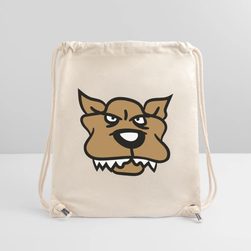 Dog, Monster, Evil, , Wolf, Sharp Teeth Stanley/Stella Recycled Gym Bag