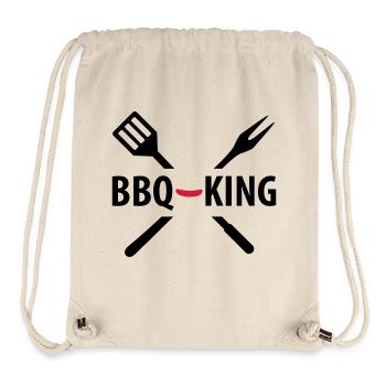 bbq king - Stanley/Stella recycelter Gym Bag - Naturweiß - Vorne