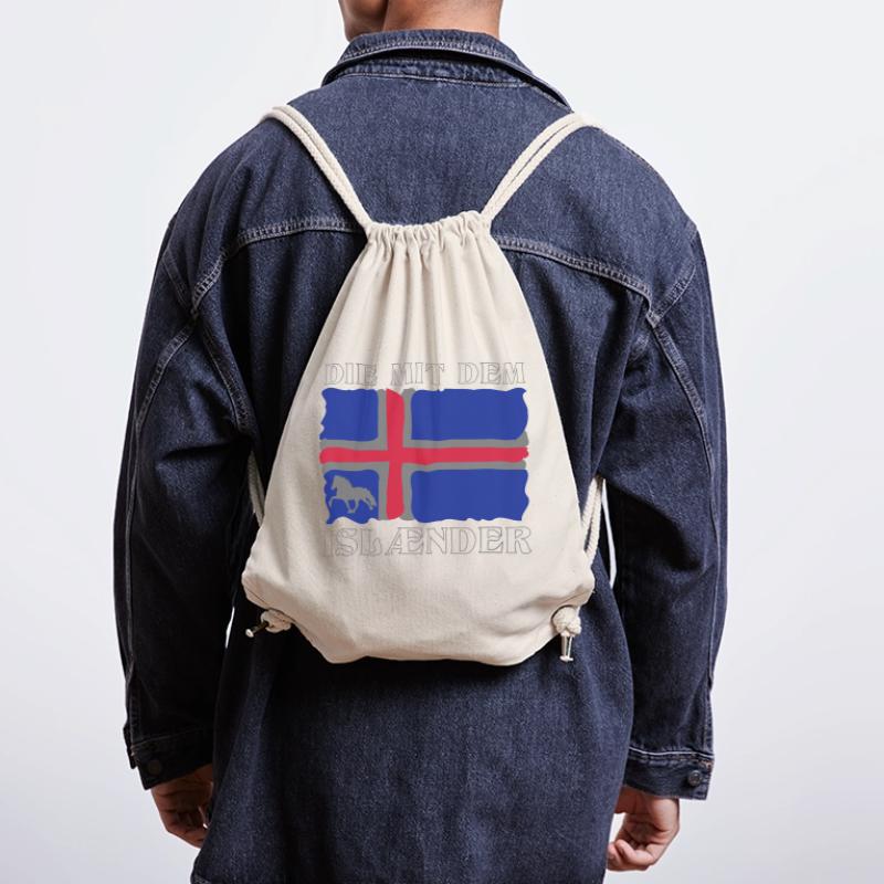 Die mit dem Isländer Stanley/Stella recycelter Gym Bag