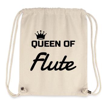 Flute - Flautist - Music - Musik - Musique - Stanley/Stella Recycled Gym Bag - natural - Front
