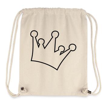 couronne - Sac à cordon recyclé Stanley/Stella - blanc naturel - Devant