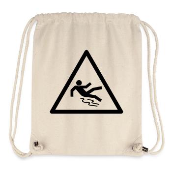 rutschgefahr - Stanley/Stella recycelter Gym Bag - Naturweiß - Vorne