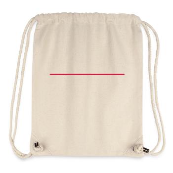red_line__f1 - Stanley/Stella recycelter Gym Bag - Naturweiß - Vorne