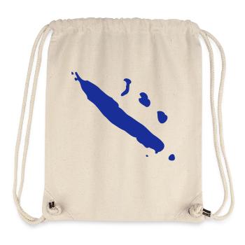 Neukaledonien - Stanley/Stella recycelter Gym Bag - Naturweiß - Vorne