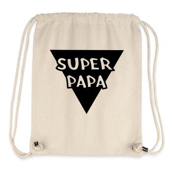 super dad - Stanley/Stella Recycled Gym Bag - natural - Front
