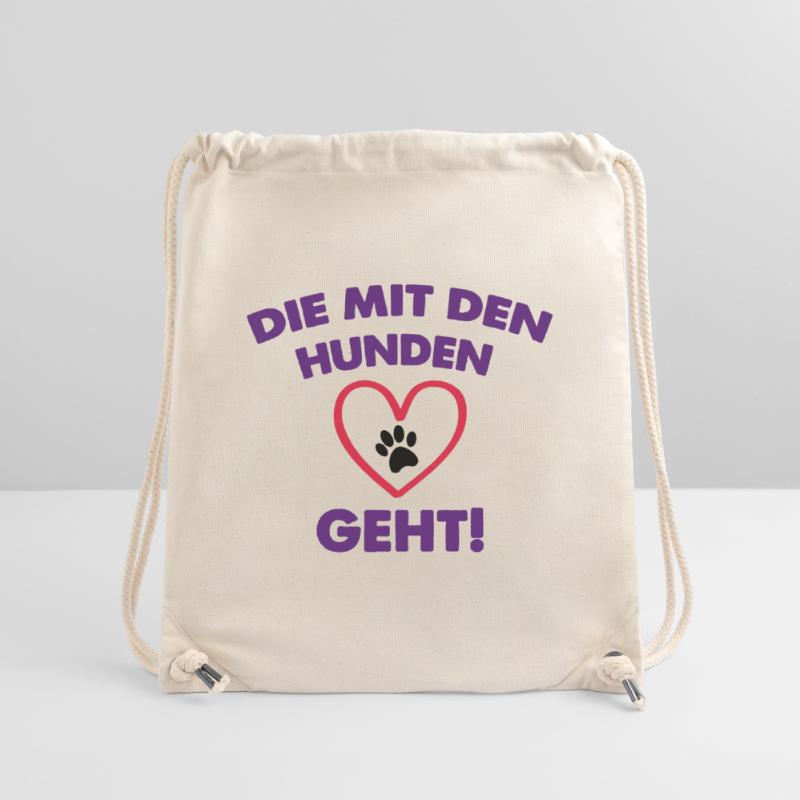 die mit den hunden geht Stanley/Stella recycelter Gym Bag
