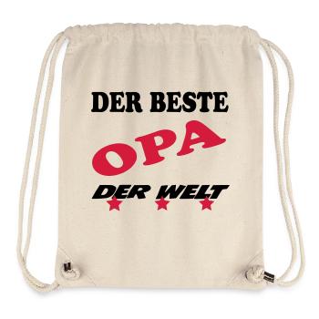 DER BESTE OPA - Sac à cordon recyclé Stanley/Stella - blanc naturel - Devant