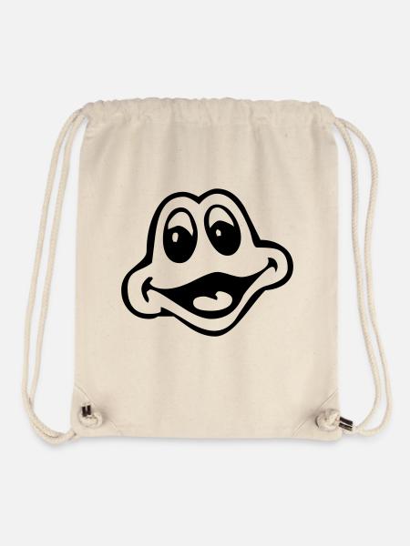 frog Frosch - Stanley/Stella recycelter Gym Bag - Naturweiß