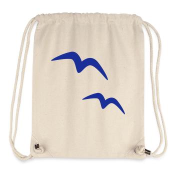 *möwen - Stanley/Stella recycelter Gym Bag - Naturweiß - Vorne