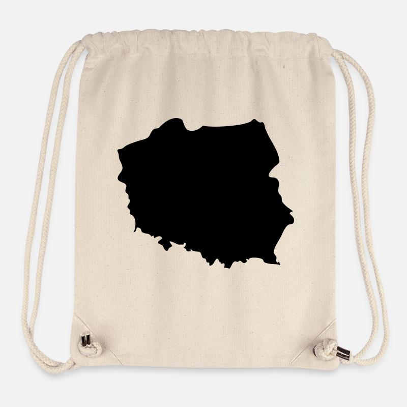 Poland - Stanley/Stella recycled gym bag - råhvid