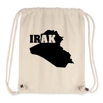 Iraq (ID: 002004) - Stanley/Stella Recycled Gym Bag - natural - Front