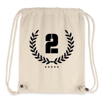 kranz 2 - Stanley/Stella recycelter Gym Bag - Naturweiß - Vorne