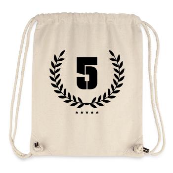 kranz 5 - Stanley/Stella recycelter Gym Bag - Naturweiß - Vorne