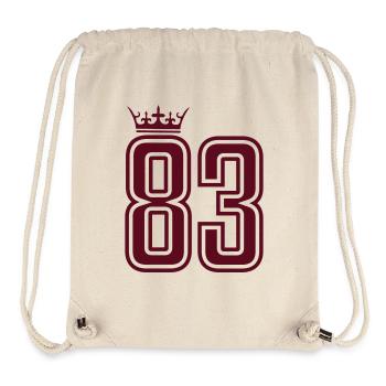 83 Crowns - Stanley/Stella Recycled Gym Bag - natural - Front