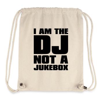 DJ - I am the DJ not a jukebox - Stanley/Stella Recycled Gym Bag - natural - Front