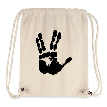 vulkanier_gruss - Stanley/Stella recycelter Gym Bag - Naturweiß - Vorne