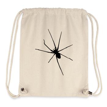 spider spider halloween insect arac vintage - Stanley/Stella Recycled Gym Bag - natural - Front