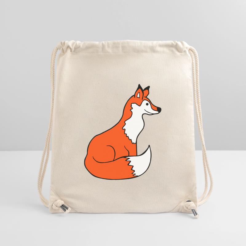 Fuchs Rotfuchs Wildes Tier Schlauer Wald Bewohner Stanley/Stella recycelter Gym Bag