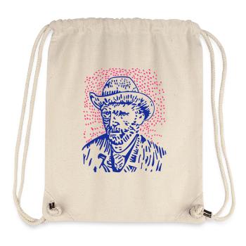Vincent van Gogh - Stanley/Stella recycelter Gym Bag - Naturweiß - Vorne