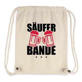 Säufer Bande - Stanley/Stella recycelter Gym Bag - Naturweiß - Vorne
