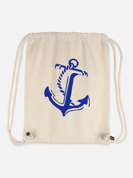Anchor 3 - Stanley/Stella Recycled Gym Bag - natural