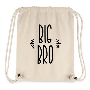big bro - Stanley/Stella recycelter Gym Bag - Naturweiß - Vorne